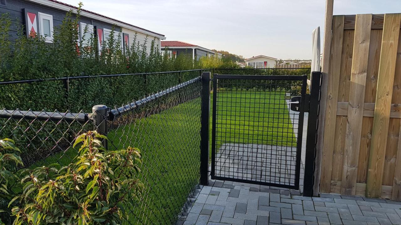 Olmenduin Chalet Veere Zeeland スロースケルケ エクステリア 写真